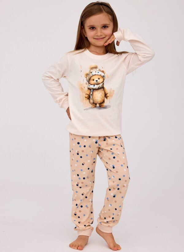 PIŻAMA GIRL SWEET BEAR 594/180