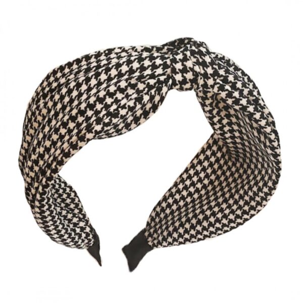 Čelenka s turbanom Houndstooth o485