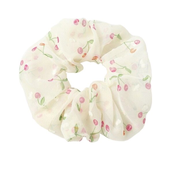 Ozdobná scrunchie na vlasy, guma40zo scrunchie - Image 3