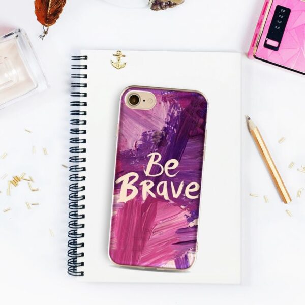 Puzdro na telefón pre iphone 5/5s - be brave pouch16wz5 - Image 2