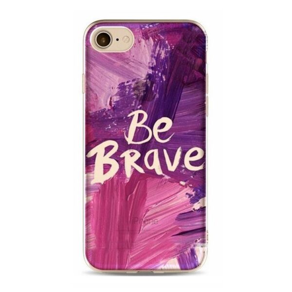 Puzdro na telefón pre iphone 5/5s - be brave pouch16wz5