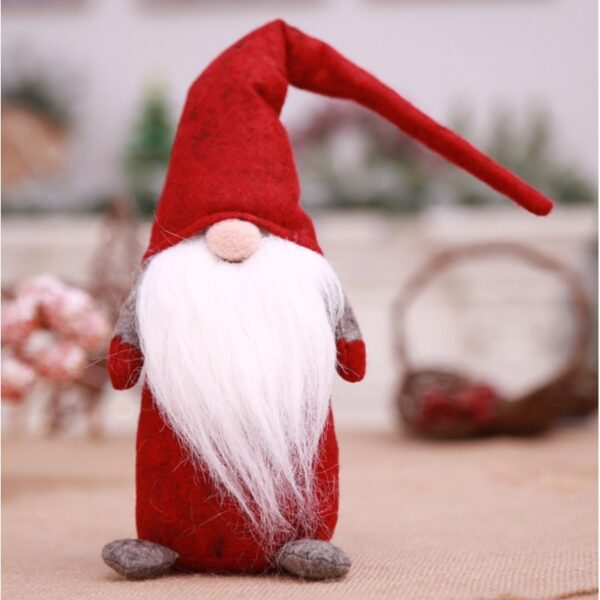 Santa gnome Vianočný trpaslík 44 cm plyš KSN22Jun - Image 2